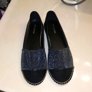 🆕️WObox Call It Spring Black Vegan Leather Espadrille